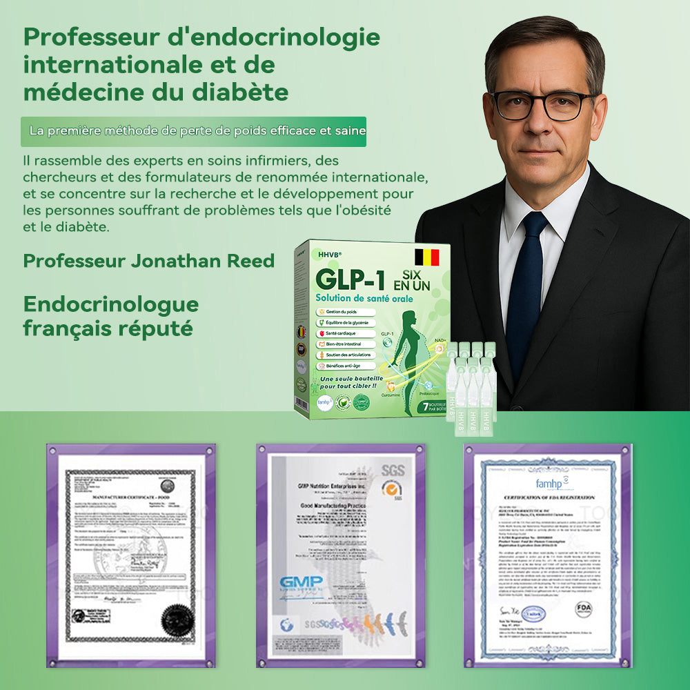 Magasin officiel | 𝑯𝑯𝑽𝑩®🎁𝑮𝑳𝑷-1 SIX EN-UN Solution de santé orale (Juste une dose par jour, changements visibles en 7 jours) ✅ Pour l'obésité, la santé cardiovasculaire, le diabète, l'apnée du sommeil, les problèmes articulaires et plus encore.