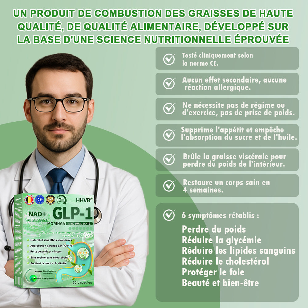 𝑯𝑯𝑽𝑩®  𝐆𝐋𝐏-𝟏 𝐏𝐞𝐫𝐥𝐞𝐬 𝐋𝐢𝐪𝐮𝐢𝐝𝐞𝐬 𝐔𝐥𝐭𝐫𝐚-𝐂𝐨𝐧𝐜𝐞𝐧𝐭𝐫𝐞́𝐞𝐬 𝐝'𝐄𝐬𝐬𝐞𝐧𝐜𝐞 𝐏𝐨𝐮𝐫 𝐌𝐢𝐧𝐜𝐞𝐮𝐫 & 𝐒𝐚𝐧𝐭𝐞́✅ 𝐑𝐚𝐩𝐢𝐝𝐞, 𝐝𝐮𝐫𝐚𝐛𝐥𝐞, 𝐞𝐟𝐟𝐢𝐜𝐚𝐜𝐞 𝐜𝐨𝐧𝐭𝐫𝐞 𝐥𝐞 𝐝𝐢𝐚𝐛𝐞̀𝐭𝐞, 𝐥'𝐨𝐛𝐞́𝐬𝐢𝐭𝐞́ 𝐞𝐭 𝐥𝐞𝐬 𝐦𝐚𝐥𝐚𝐝𝐢𝐞𝐬 𝐜𝐚𝐫𝐝𝐢𝐨𝐯𝐚𝐬𝐜𝐮𝐥𝐚𝐢𝐫𝐞𝐬✅ 𝑹𝒆́𝒔𝒖𝒍𝒕𝒂𝒕𝒔 𝒗𝒊𝒔𝒊𝒃𝒍𝒆𝒔 𝒆𝒏 7 𝒋𝒐𝒖𝒓𝒔