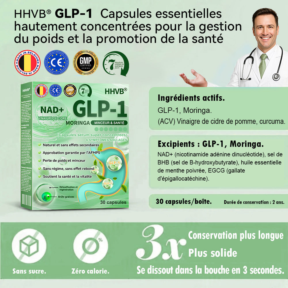 𝑯𝑯𝑽𝑩®  𝐆𝐋𝐏-𝟏 𝐏𝐞𝐫𝐥𝐞𝐬 𝐋𝐢𝐪𝐮𝐢𝐝𝐞𝐬 𝐔𝐥𝐭𝐫𝐚-𝐂𝐨𝐧𝐜𝐞𝐧𝐭𝐫𝐞́𝐞𝐬 𝐝'𝐄𝐬𝐬𝐞𝐧𝐜𝐞 𝐏𝐨𝐮𝐫 𝐌𝐢𝐧𝐜𝐞𝐮𝐫 & 𝐒𝐚𝐧𝐭𝐞́✅ 𝐑𝐚𝐩𝐢𝐝𝐞, 𝐝𝐮𝐫𝐚𝐛𝐥𝐞, 𝐞𝐟𝐟𝐢𝐜𝐚𝐜𝐞 𝐜𝐨𝐧𝐭𝐫𝐞 𝐥𝐞 𝐝𝐢𝐚𝐛𝐞̀𝐭𝐞, 𝐥'𝐨𝐛𝐞́𝐬𝐢𝐭𝐞́ 𝐞𝐭 𝐥𝐞𝐬 𝐦𝐚𝐥𝐚𝐝𝐢𝐞𝐬 𝐜𝐚𝐫𝐝𝐢𝐨𝐯𝐚𝐬𝐜𝐮𝐥𝐚𝐢𝐫𝐞𝐬✅ 𝑹𝒆́𝒔𝒖𝒍𝒕𝒂𝒕𝒔 𝒗𝒊𝒔𝒊𝒃𝒍𝒆𝒔 𝒆𝒏 7 𝒋𝒐𝒖𝒓𝒔