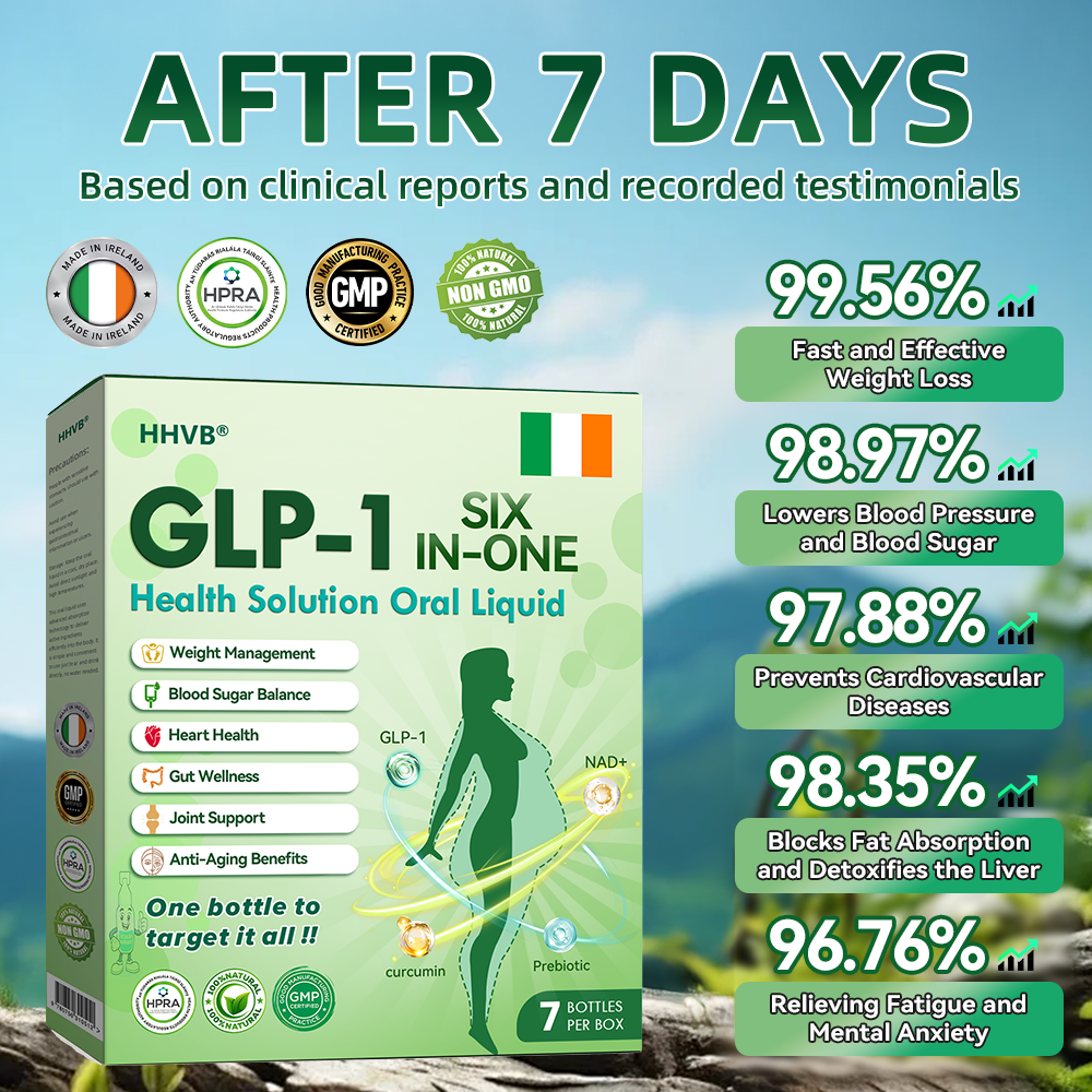 🔥 Only 10 boxes left! Get an extra 30% off! HHVB® GLP-1 Six-in-One Oral Liquid is doctor-tested and proven safe — just 4 to 6 boxes help support weight, blood sugar, digestion, and energy with lasting results!